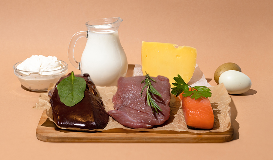 Пищевые источники витамина B12